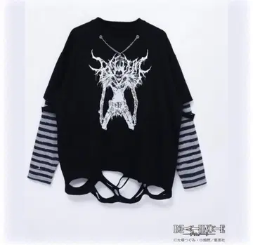 REFLEM x DEATH NOTE 페이크 레이어드 롱 슬리브 (류크)
