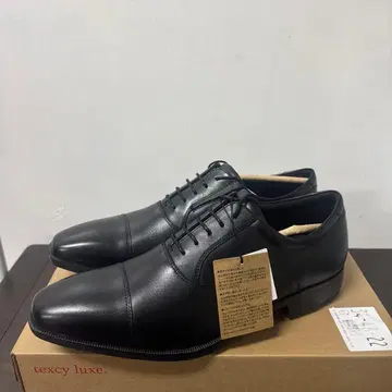 텍시 럭스 비즈니스 슈즈 천연 가죽 TU-7010 블랙