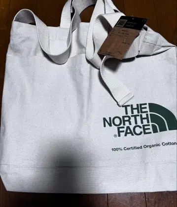 새상품 THE NORTH FACE 오가닉 코튼 토트백