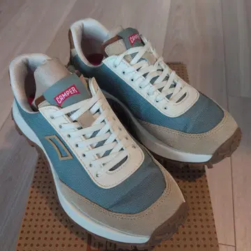 CAMPPER 드리프트 트레일 스니커즈 파랑/베이지 38