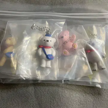 포스쿠마와 친구들 볼체인 마스코트 컴플리트 세트