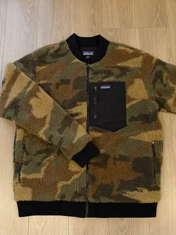patagonia 카모플라쥬 플리스 자켓