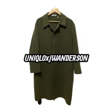 UNIQLO JW ANDERSON 더블 페이스 싱글 코트 L
