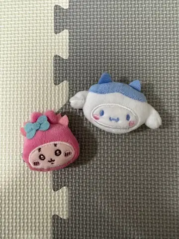 산리오 x 치이카와 (먼작귀) 앞머리 클립 2종 세트