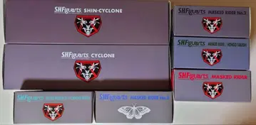 (주의 사항 있음) S.H. 피규아트 신 가면라이더 세트
