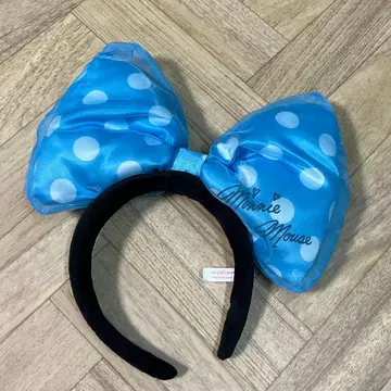 [ 새상품급 ] 미니 마우스 도트 리본 머리띠