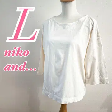 niko and - 니코앤드 화이트 돌먼 퍼프 슬리브 캐주얼