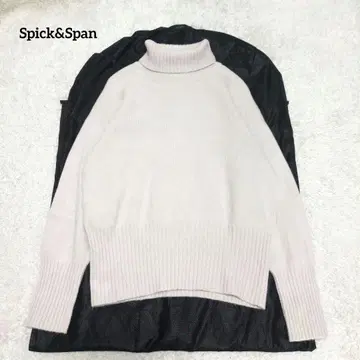 스픽 앤 스팬 2024aw 울 캐시미어 터틀넥 풀오버