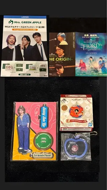 미세스 와카이 히로토 이치방 쿠지 E상 키링 아크릴 스탠드 세트 덤 포함