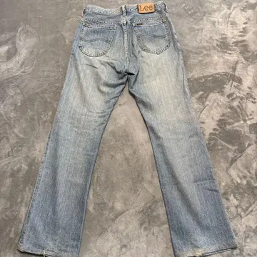 Lee 스트레이트 데님 라이트 블루 복각