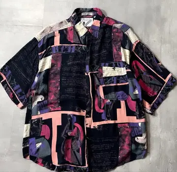 GOOUCH 반팔 셔츠 L 사이즈 컬러풀