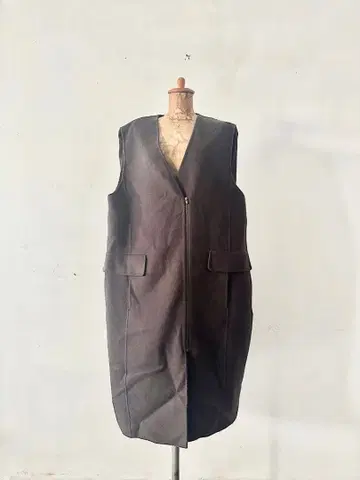 [ 새상품급 ] LOHEN 백턱 롱 리버 베스트 브라운