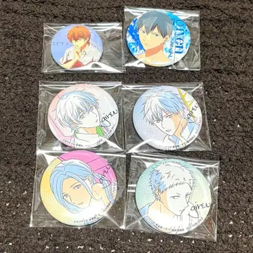 기븐 원화 캔뱃지 세트 (마후유, 리츠카, 아키히코, 하루키) 외 6점