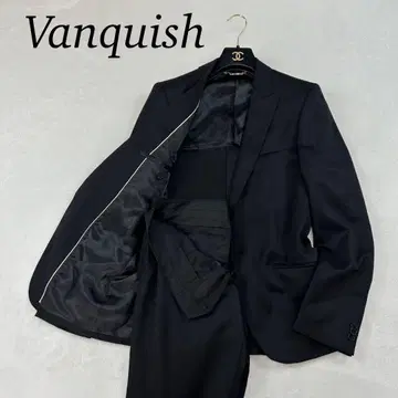 K262 새상품급 M 뱅퀴시 싱글 수트 상하의 블랙 남성용