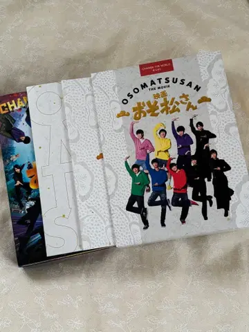 오소마츠 6쌍둥이 dvd snowman 초회 한정판 내장자 한정판 씰