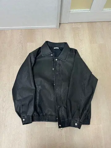 블랙 캐주얼 자켓