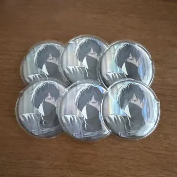 CR Vanilla 락의 날 캔뱃지 6개 세트