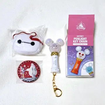 디즈니 베이맥스 캔뱃지 미니백 응원봉