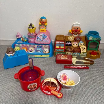 호빵맨 빵 공장 아이스크림 라면 세트