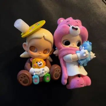 귀여운 캐릭터 피규어 세트