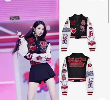 IVE kitsch 자켓 네이비 블루 여성용