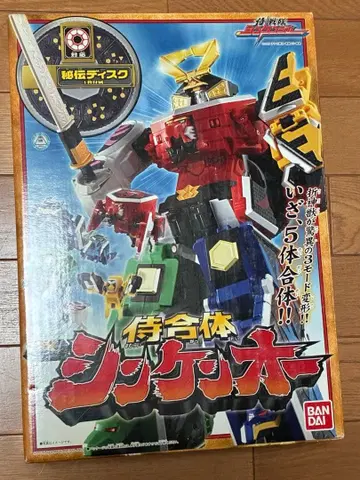 [ 미개봉 미사용 ] 사무라이전대 신켄저 사무라이 합체 DX 신켄오