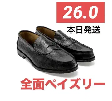 미사용 새상품 Kenford Fineshoes 페이즐리 로퍼