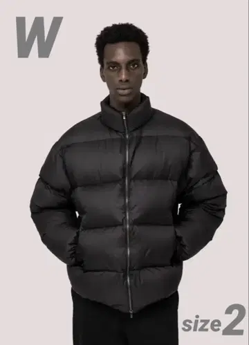 w double premium light down 사이즈 2 OVY