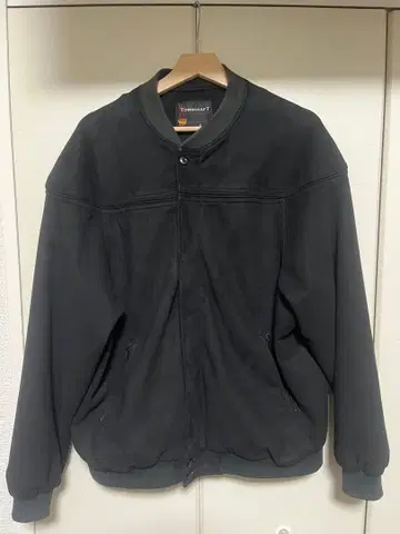 60s TOWNCRAFT 마이크로 스웨이드 더비 자켓 블랙