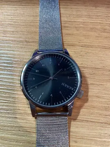 KOMONO 블랙 손목시계