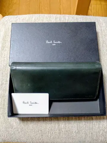 폴 스미스 다크 그린 장지갑