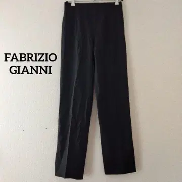 1점 한정 FABRIZIO GIANNI 캐주얼 팬츠 블랙 하의