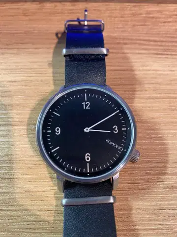 KOMONO 아날로그 시계 블랙