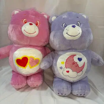 케어베어 핑크 보라색