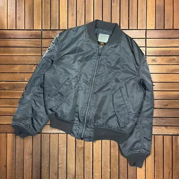 90s USA ALPHA INDUSTRIES MA-1 충전솜 블루종