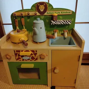 마더 가든 Safari Park Kitchen 소꿉놀이 주방 세트