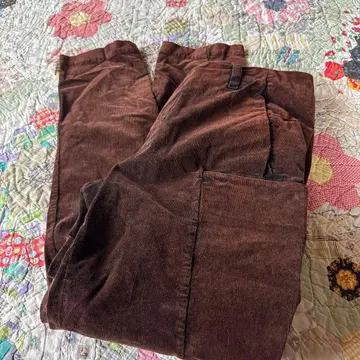 TRANSIT UNO 브라운 코듀로이 팬츠 이탈리아제