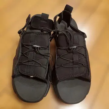 리복 블랙 스포츠 샌들 29cm