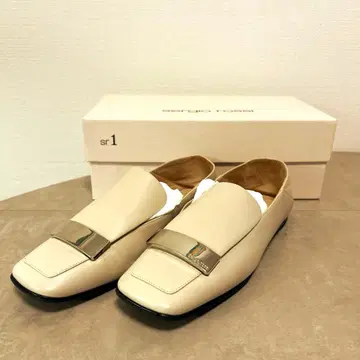 세르지오로시 SR-1 36 핑크 베이지 x 실버