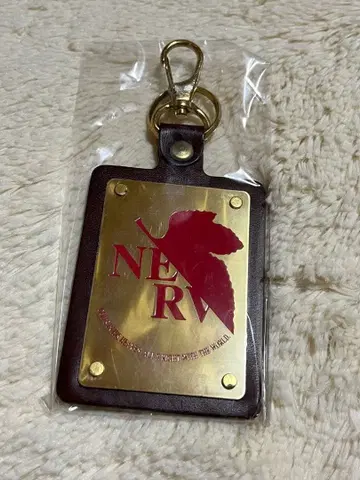 신세기 에반게리온 NERV 키링 TV 방송 당시품 미사용