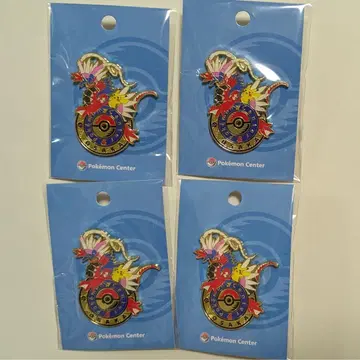 [포켓몬 센터 오사카 한정판] 핀즈 코라이돈 4개 세트