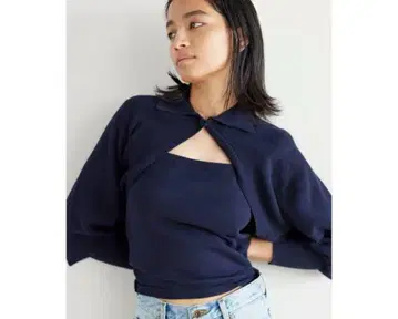 sea room lynn 코튼 캐시미어 볼레로 세트 새상품급