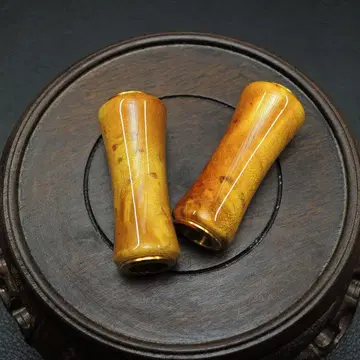 스테빌라이즈드 우드 노브 우드 노브 2개 시마노/다이와 대응 골드