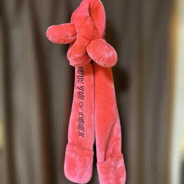 디즈니 미키마우스 귀도리 모자 핑크