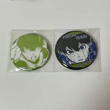 블루 록 이사기 요이치 원작 그림 캔뱃지 2개 세트