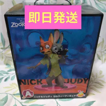 미사용 새상품 외부 박스 개봉 Happy 복권 A상 닉&주디 피규어