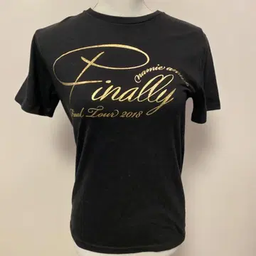 Finally Final Tour 2018 티셔츠