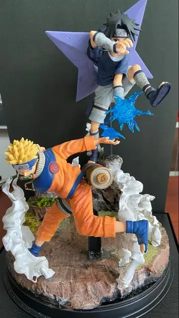 VIBRATION STARS 우즈마키 나루토 우치하 사스케 디오라마 세트