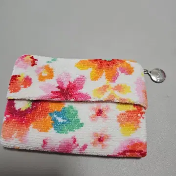 페이러 컬러풀 꽃무늬 파우치