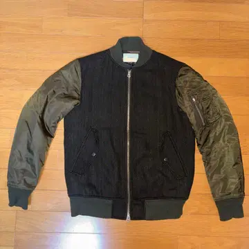 INHERIT 충전솜 MA-1 플라이트 자켓 봄버 자켓 S